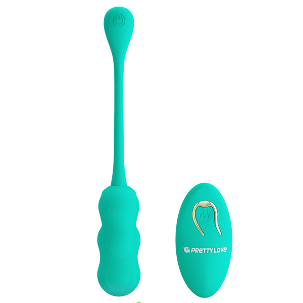 Pretty Love Leshy Dream Chaser Vibrating Remote Egg 12 Settings Silicone Rechargeable