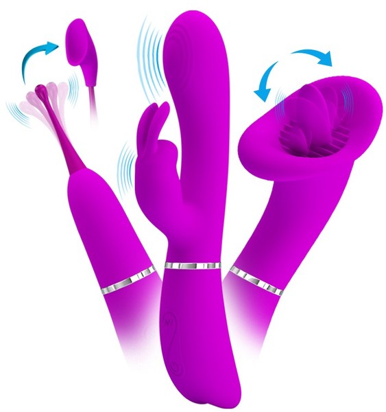 Pretty Love Thrill Kit 1 Premium Base 4 Versatile Attachments