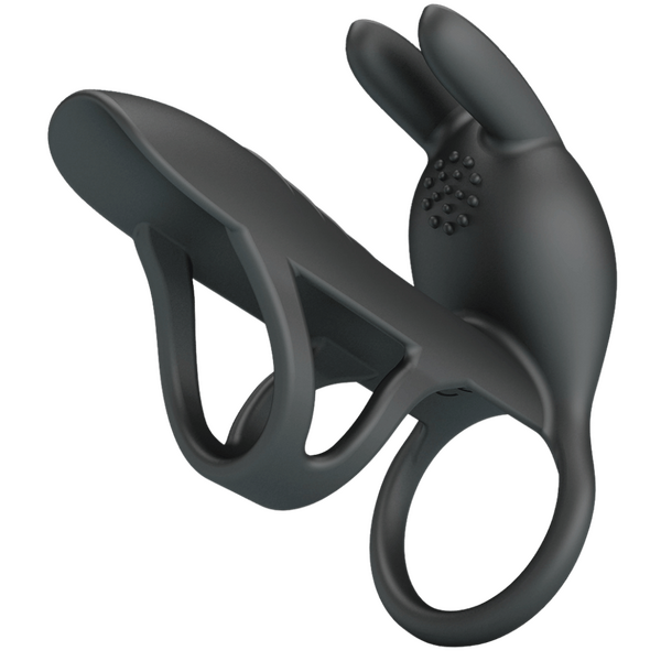 Pretty Love Matty Vibrating Penis Sleeve Clitoral Stimulator Rechargeable