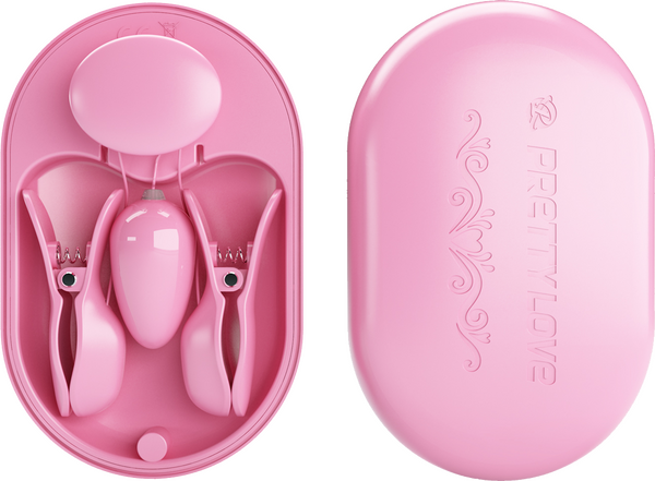 Pretty Love Surprise Box - Vibrating Nipple Clamps