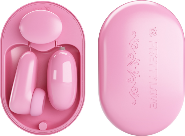 Pretty Love Magic Box Bullet & Stimulator 12 Vibration 12 Tapping Settings Waterproof Rechargeable