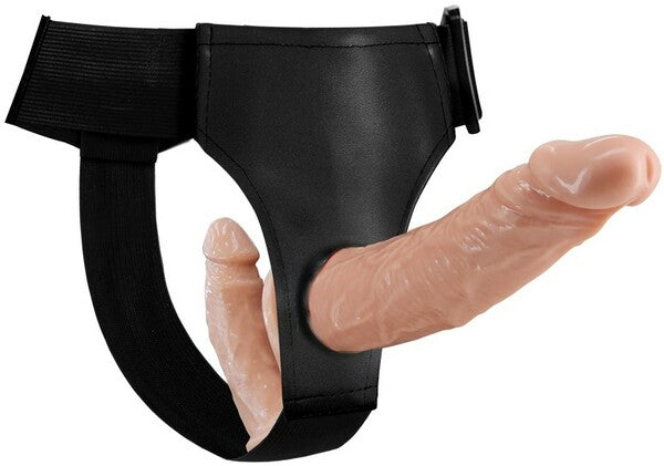 Pretty Love Ultra Passionate Harness - Double Ended Strap On