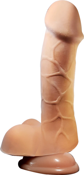 Celebrity Knights Buzz Rockstar Amped Realistic Vibrating 8" Dong