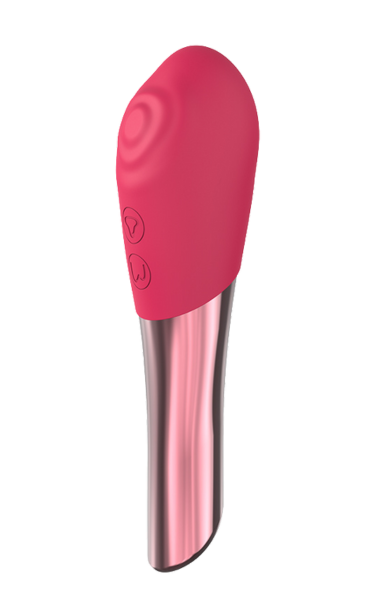 LaViva Ardor Lust Ripple (Pink) NEW!! Vibration and Tapping Massager