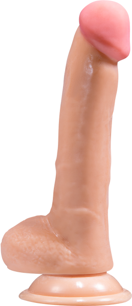 Excellent Power Deepin Realistic Dong With Balls 8" (Flesh) Phthalate-Free