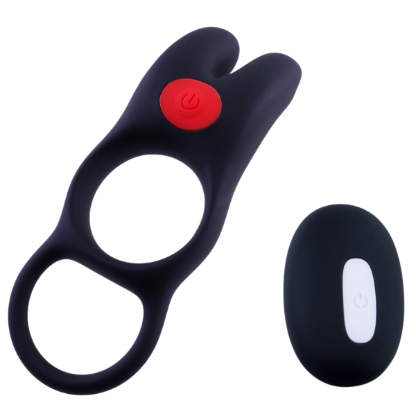Excellent Power Cock & Scrotal Ornament with Clit Stimulator Rechargeable
