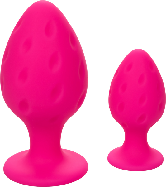 Cheeky™ Anal Plugs - 2 Sizes Individually Textured Butt Plugs