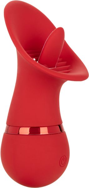 The sensual French Kiss™ Seducer 12 Tongue Like Tip 12 Fluttering Vibrations