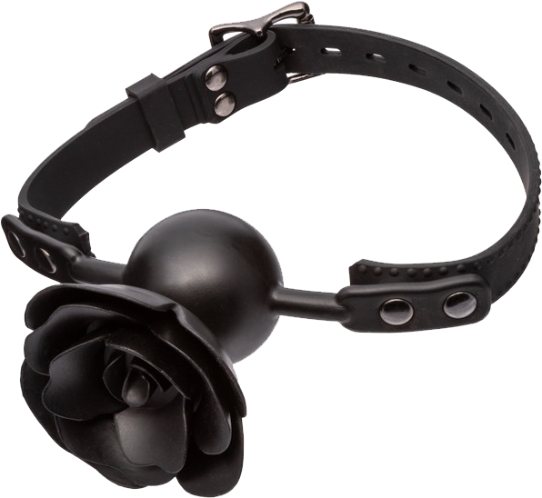 California Exotic Novelties Removable Rose Gag