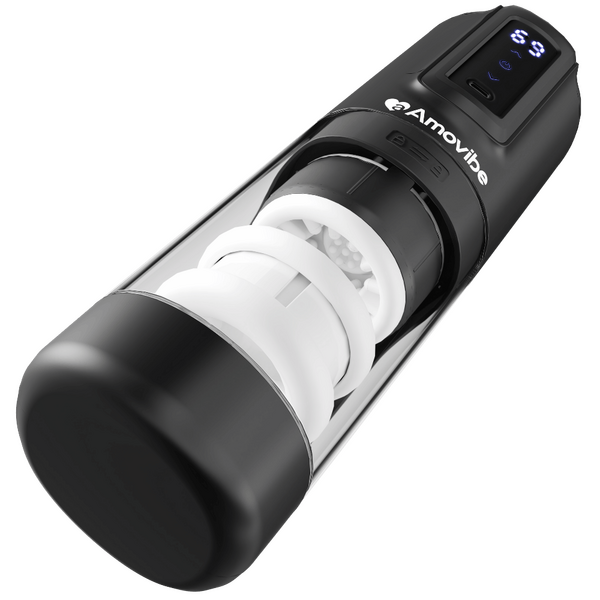 Amovibe Porsha - Automatic Masturbator with Rubbing, Vibration & Heating Levels