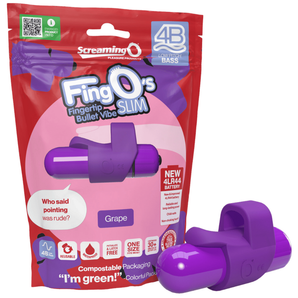 Screaming O FingO's Slim 4B Low Pitch Bass Finger Bullet