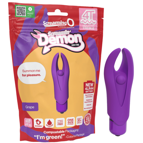 Screaming O Demon 4T High Pitch Treble Clit Stimulator