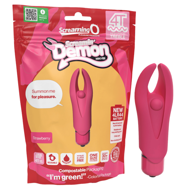 Screaming O Demon 4T High Pitch Treble Clit Stimulator