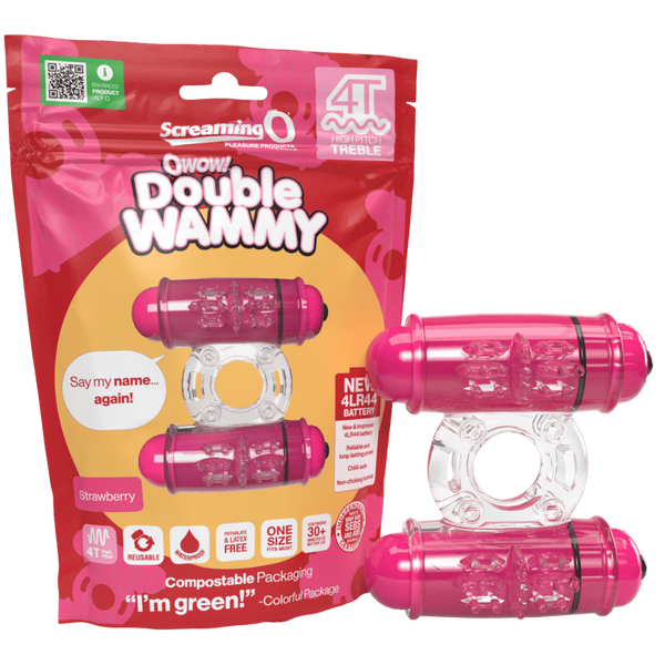 Screaming O Double Wammy 4T High Pitch Treble Cockring