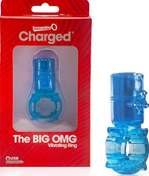 Screaming O The Big OMG Vibrating Ring Vertical Motor Maximum Clit Con –  Puritan
