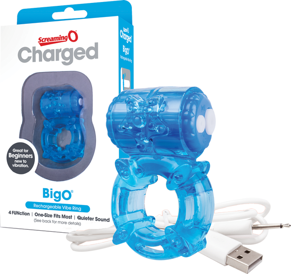 Screaming O Big O 3-Speed Motor with Bonus Pulsation Rechargeable