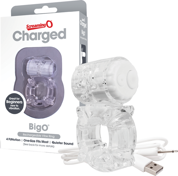 Screaming O Big O 3-Speed Motor with Bonus Pulsation Rechargeable