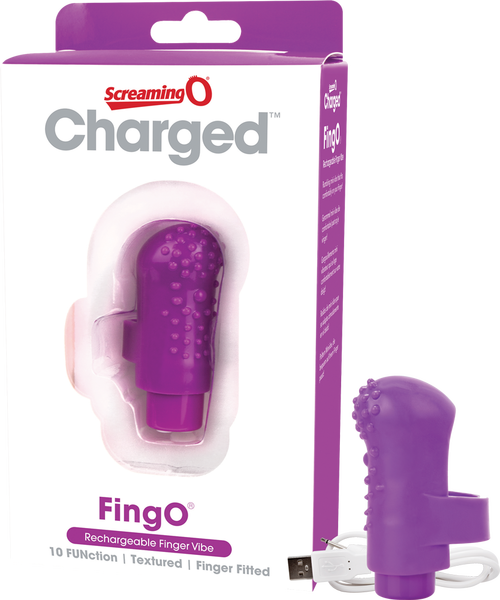Screaming O Charged FingO Finger Vibrator Rechargeable