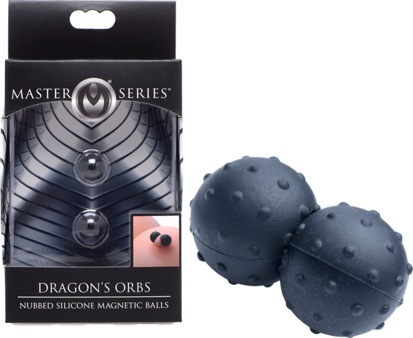 Xr Brands Dragon's Orbs Nubbed Silicone Magnetic Balls