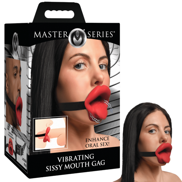 Xr Brands Vibrating Sissy Mouth Gag
