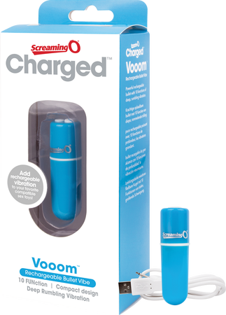 Screaming O Vooom Bullet 10 Function Motor Rumbles Deep for Penetrating Pleasure
