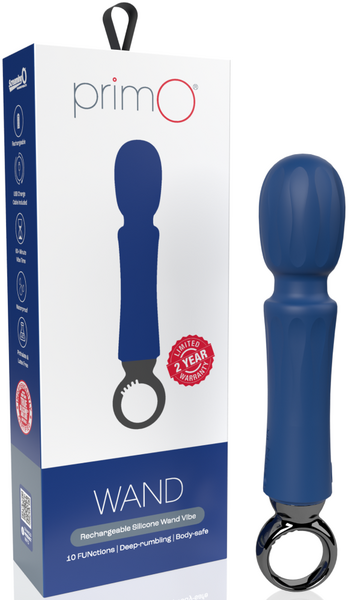 Screaming O Wand Vibrator Deep Rumbling Motor 5 Speeds 5 Pulsation FUNctions