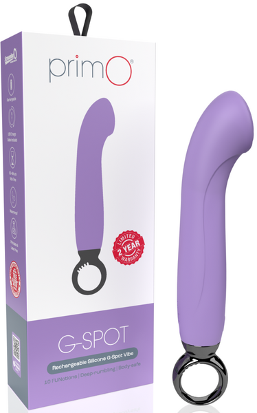 Screaming O PrimO G-Spot Vibrator Deep Rumbling Motor 5 Speeds 5 Pulsation FUNctions