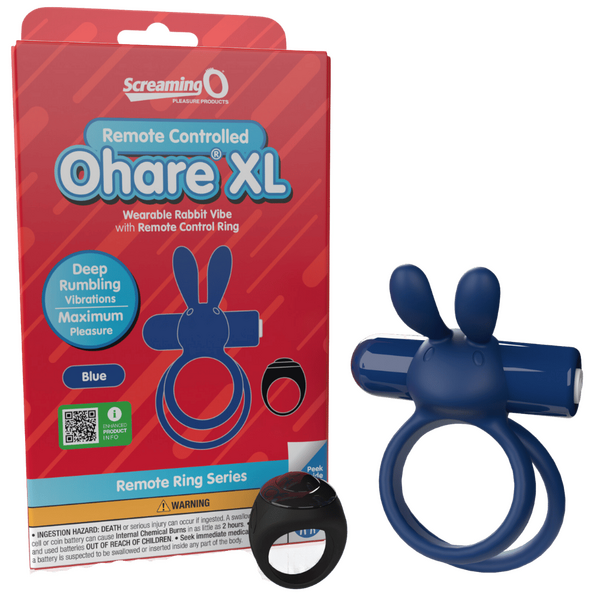 Screaming O Remote Control Ohare XL Rabbit Rechargeable