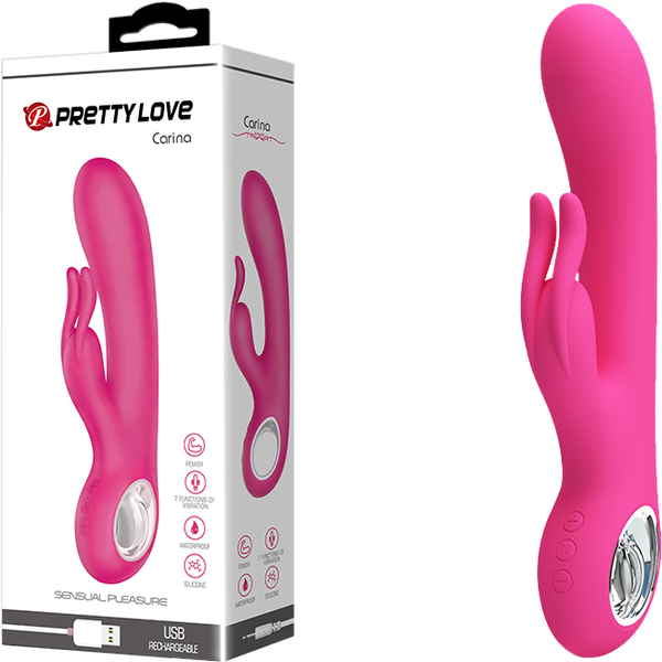 Pretty Love Carina Powerful Rabbit G-Spot Vibrator 7 Function Rechargeable