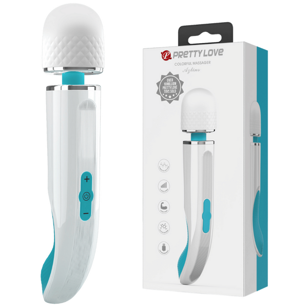 Pretty Love Charming Massage Wand 9.4" 5 Speed 7 Vibration Settings Rechargeable