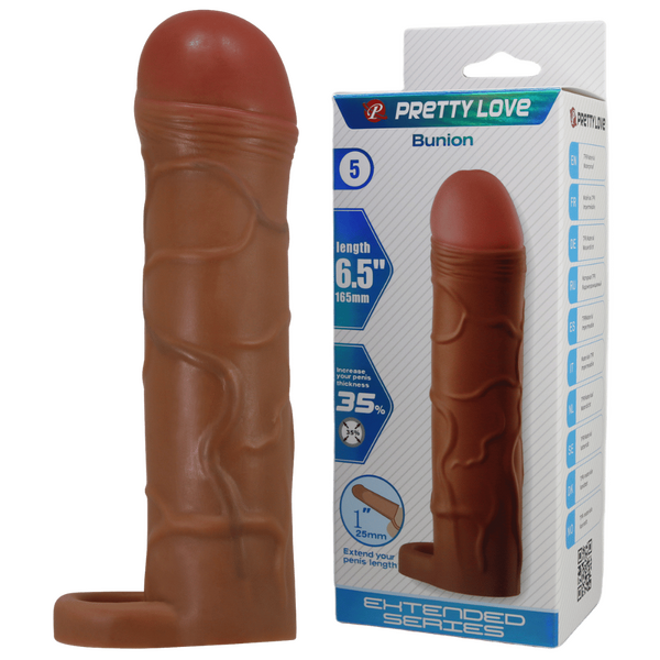 Pretty Love Bunion 6.5" TPR Material Cock Sleeve Penis Sheath