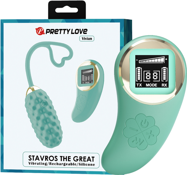 Pretty Love Vivian Stavros The Great 10 Buzzing Vibrations Remote Rechargeable