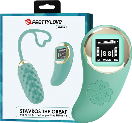 Pretty Love Vivian Stavros The Great 10 Buzzing Vibrations Remote Rechargeable