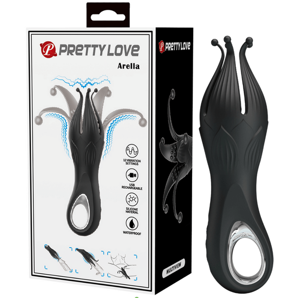 Pretty Love Arella Penis Trainer 12 Vibration Settings USB Rechargeable