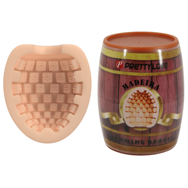Pretty Love Charming Barrel Masturbator - Sauternes Realistic TPR Material