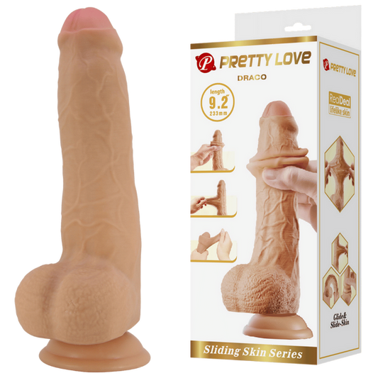 Pretty Love Draco  9.2" Large Dildo Suction Cup
