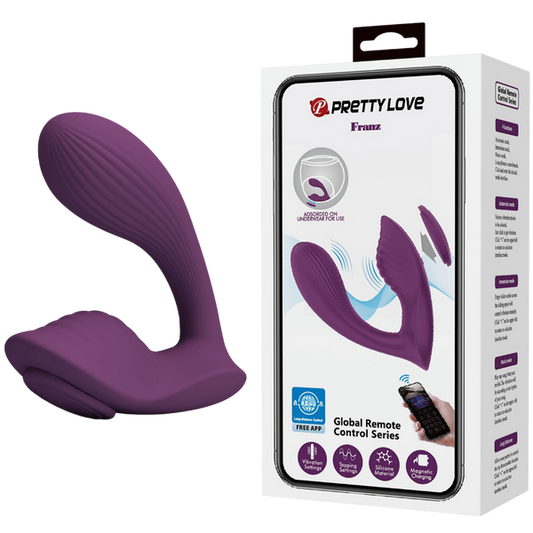 Pretty Love Franz Powerful Dual Motor App Control Rechargeable