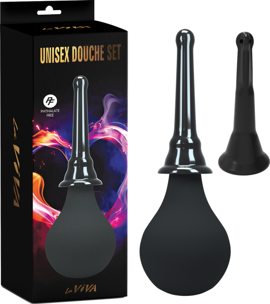 LaViva Premium Unisex Douche Set High-Quality Silicone