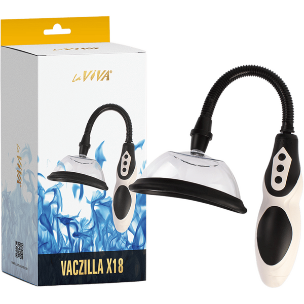 LaViva Vaczilla X18 Vagina Pump 8 Intensities of Suction USB Rechargeable
