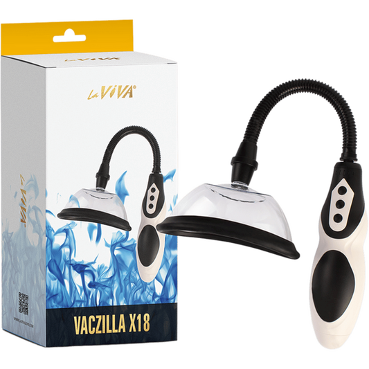 LaViva Vaczilla X18 Vagina Pump 8 Intensities of Suction USB Rechargeable