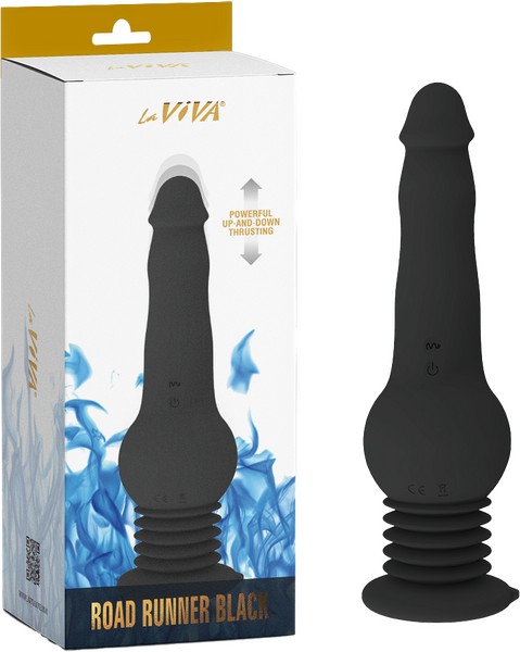 LaViva Road Runner Vibrating Rotating Thrusting Three In One Rechargeable