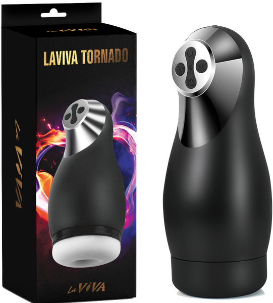 LaViva Tornado Masturbator 10 Vibrating 3 Suction Patterns