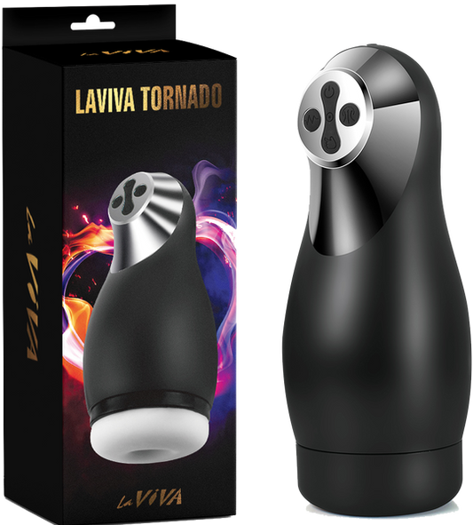 LaViva Tornado Masturbator 10 Vibrating 3 Suction Patterns