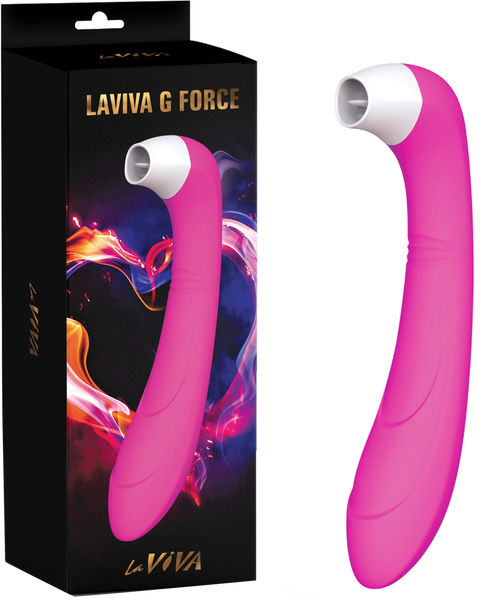 LaViva G-Force Ultimate Tickler 3 Speeds Cunnilingus 8 Vibration Modes Rechargeable