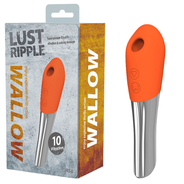 LaViva Lust Ripple Wallow Vibrating Sucking Massage 10 Modes