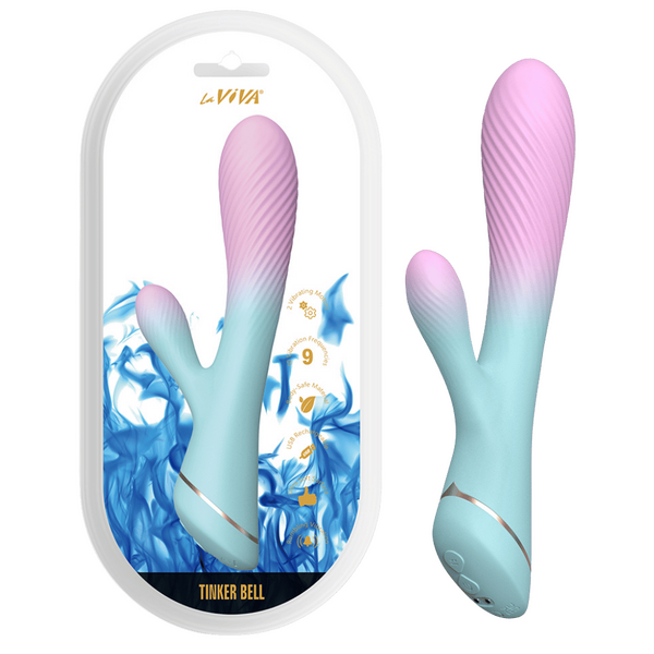 LaViva Tinker Bell Clitoral Vibrator Dual Motor 9 Speed Rechargeable