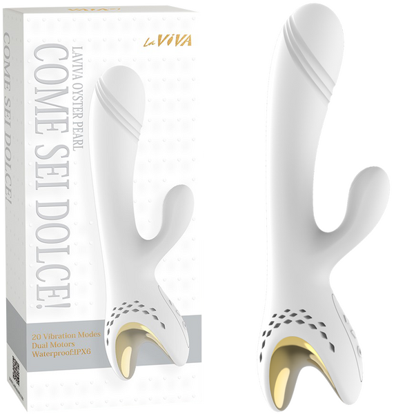 LaViva Come Sei Dolce Vibrator Dual Motor Technology 20 Modes Rechargeable