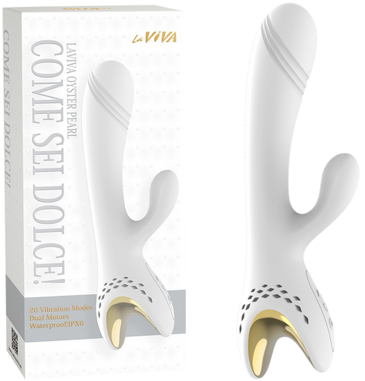 LaViva Come Sei Dolce Vibrator Dual Motor Technology 20 Modes Rechargeable