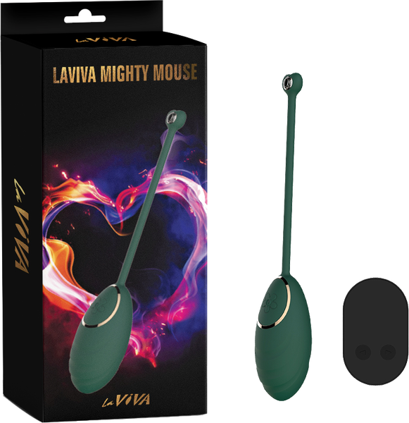 LaViva Mighty Mouse Remote Controlled Vibrating Egg