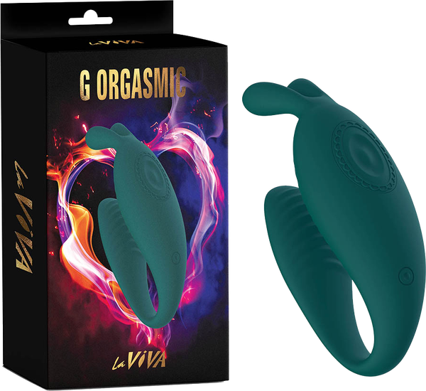 LaViva G-Orgasmic Vibrator 3 Vibration Modes Dual Motors Rechargeable